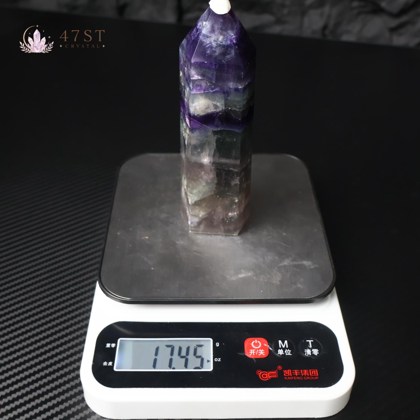Rainbow Fluorite Tower