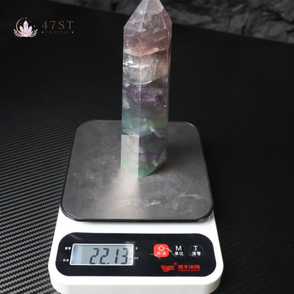 Rainbow Fluorite Tower