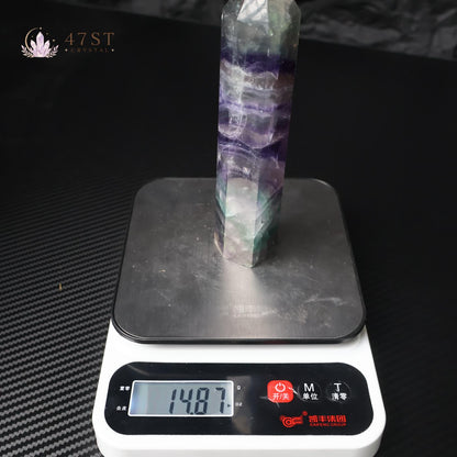 Rainbow Fluorite Tower