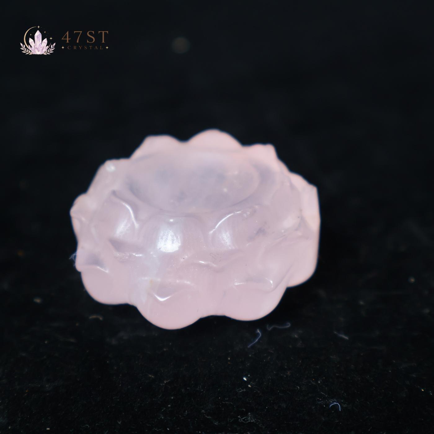 Rose Quartz Lotus