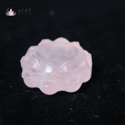 Rose Quartz Lotus