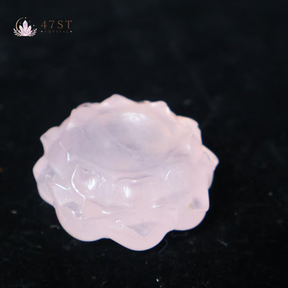 Rose Quartz Lotus