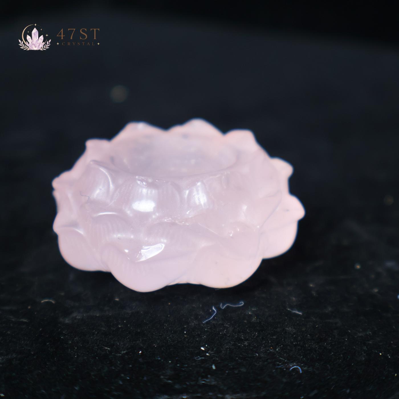 Rose Quartz Lotus
