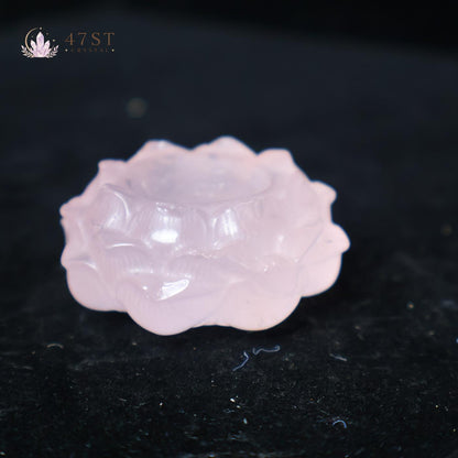Rose Quartz Lotus