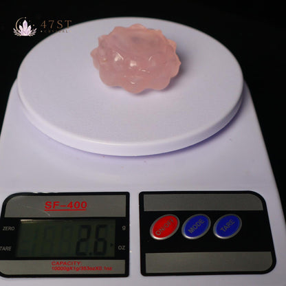 Rose Quartz Lotus