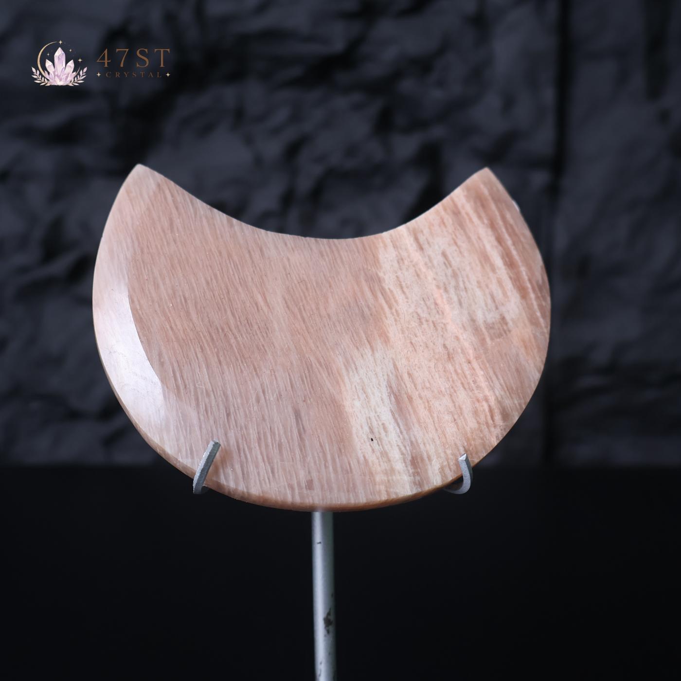 Peach Moonstone Moon