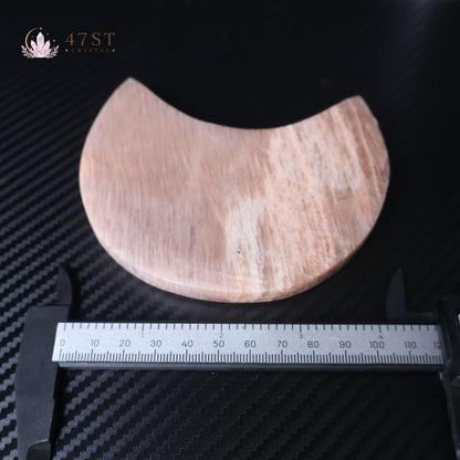 Peach Moonstone Moon