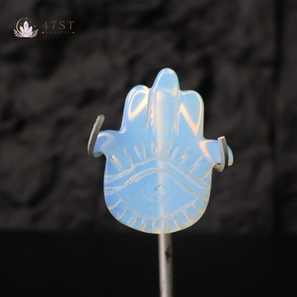 Opalite Hamsa Hand
