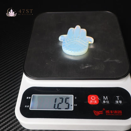 Opalite Hamsa Hand