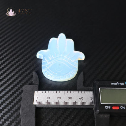 Opalite Hamsa Hand