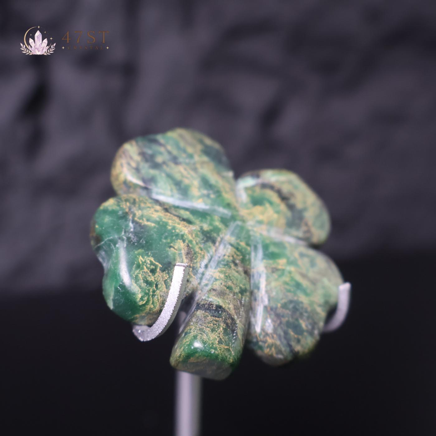 Emerald Four-Leaf Clover