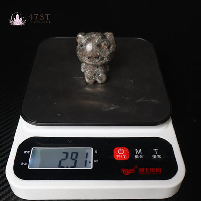 Yooperlite Hello Kitty Carving