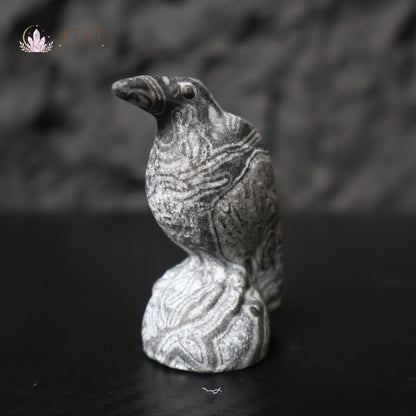 Crow Carving