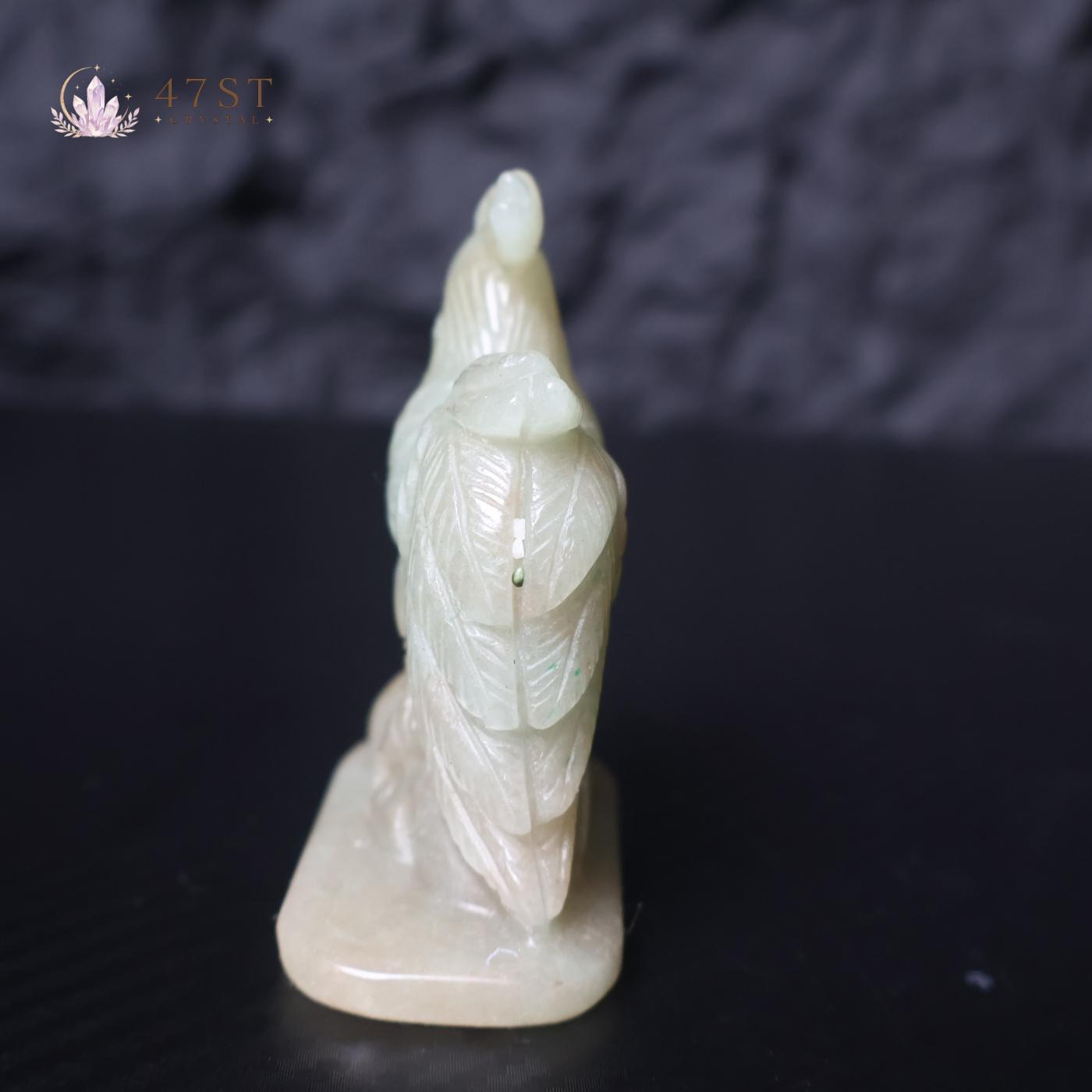 Green Aventurine Rooster