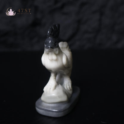 Yin Yang Jade Rooster