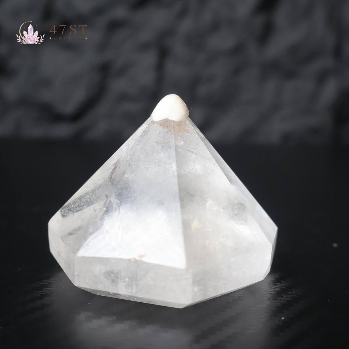 Clear Quartz Diamond