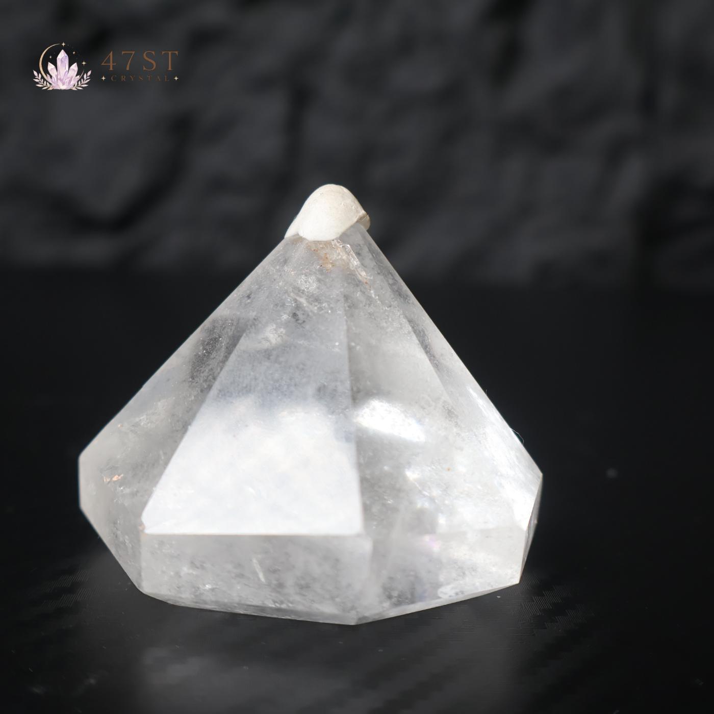 Clear Quartz Diamond
