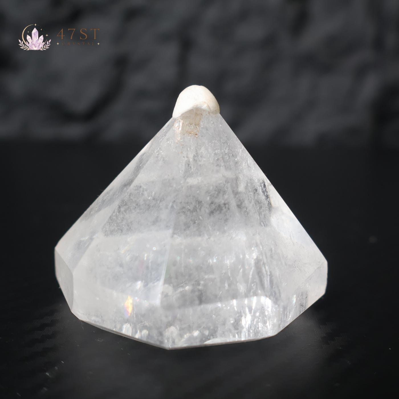 Clear Quartz Diamond