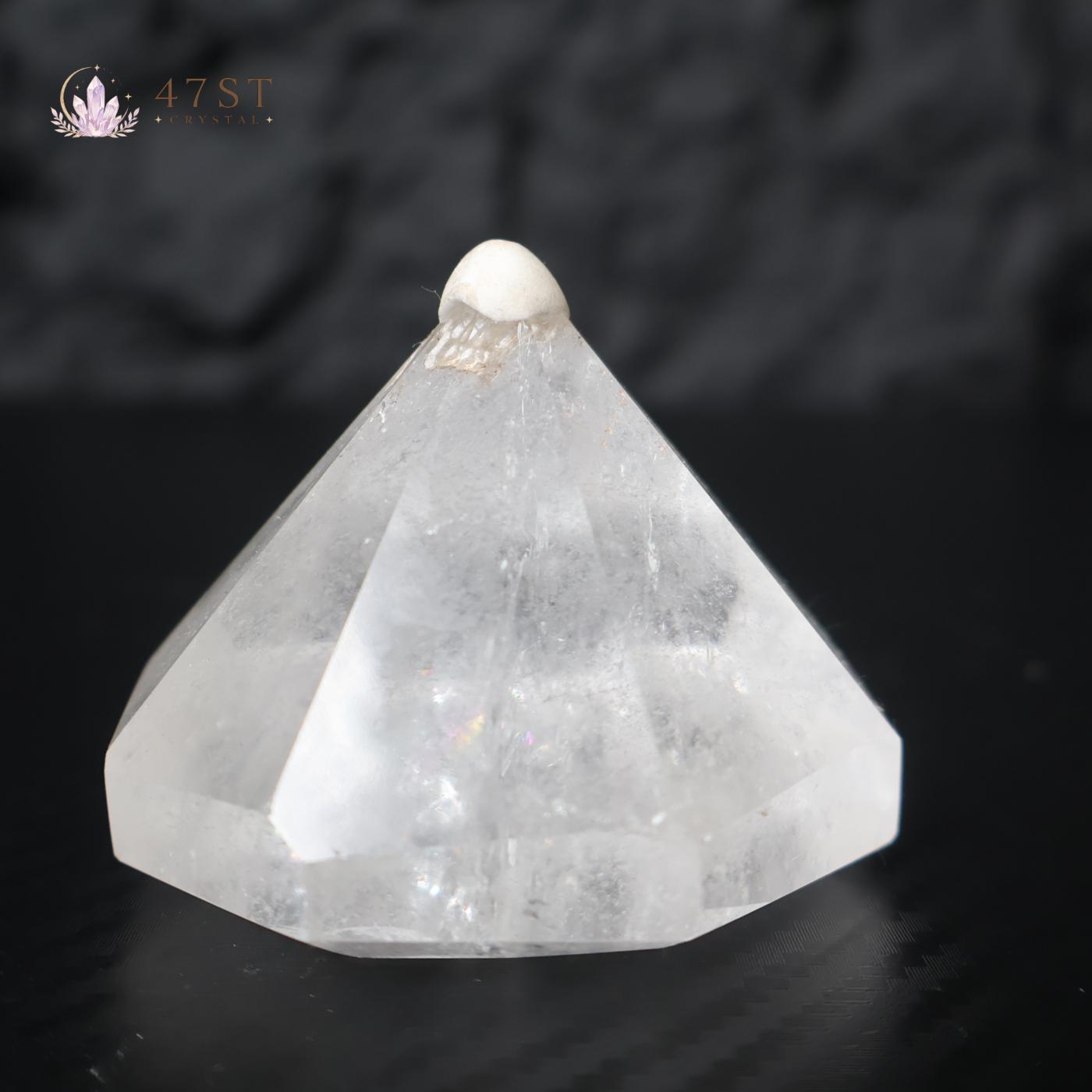 Clear Quartz Diamond
