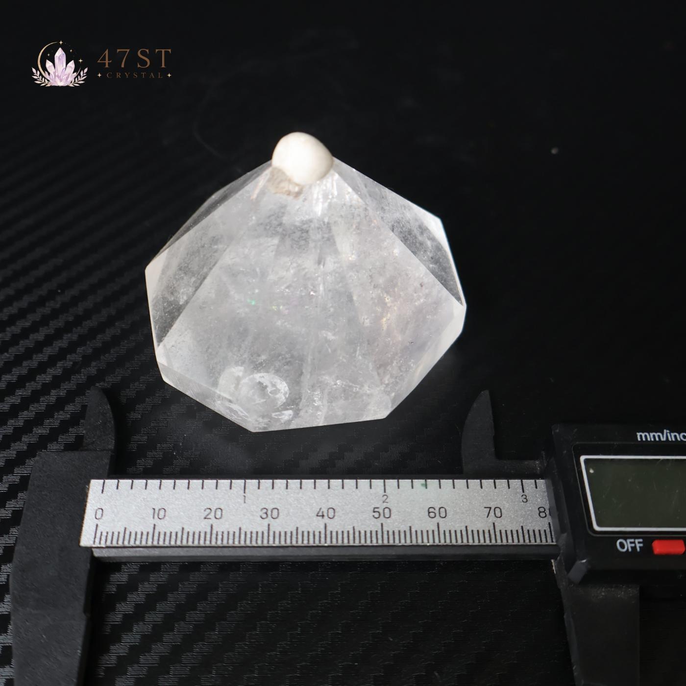 Clear Quartz Diamond