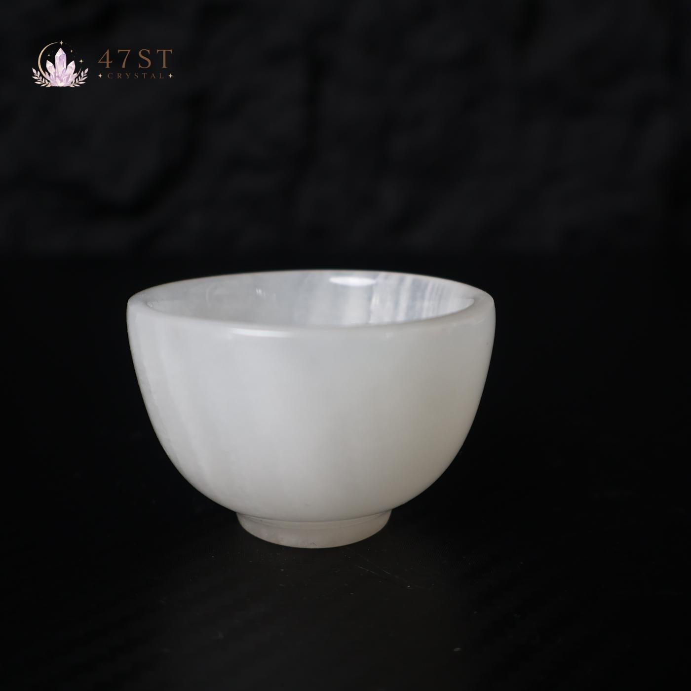 White Onyx Bowl