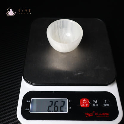 White Onyx Bowl