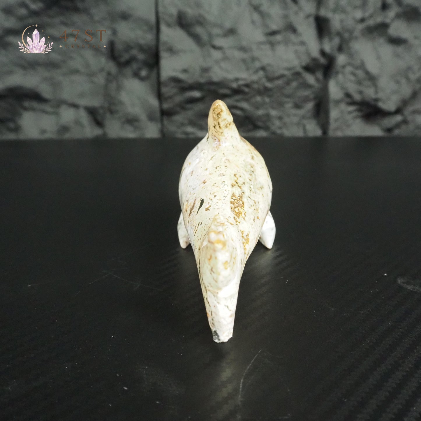 Ocean Jasper Shark Carving
