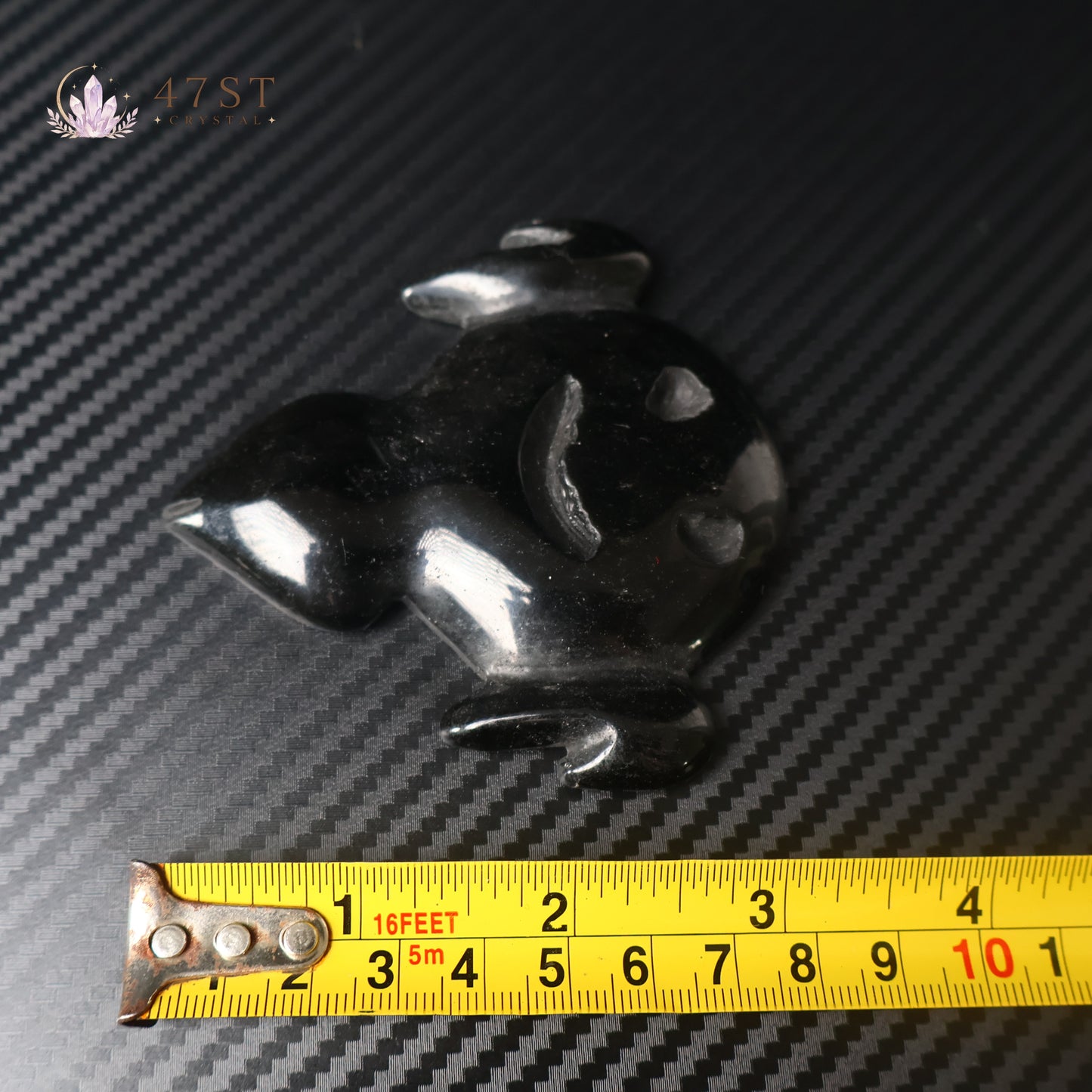 Obsidian Ghost Carving