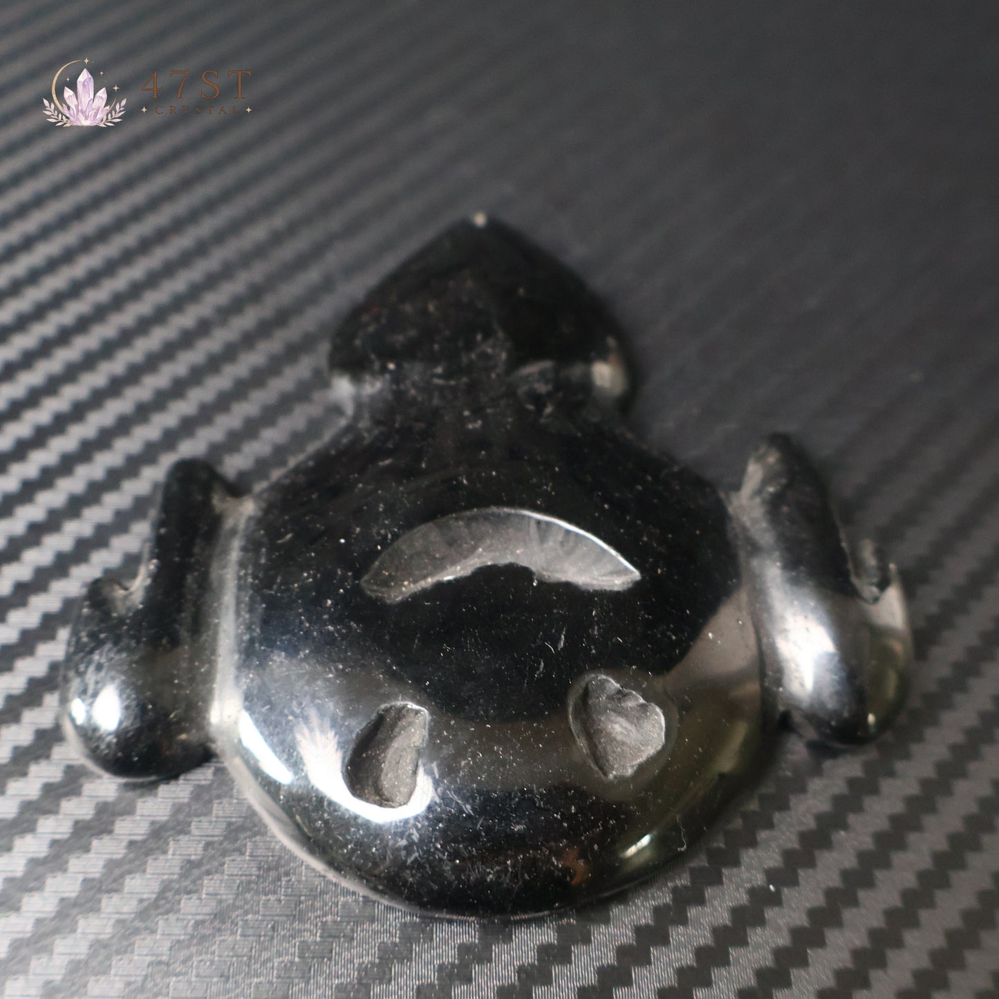 Obsidian Ghost Carving