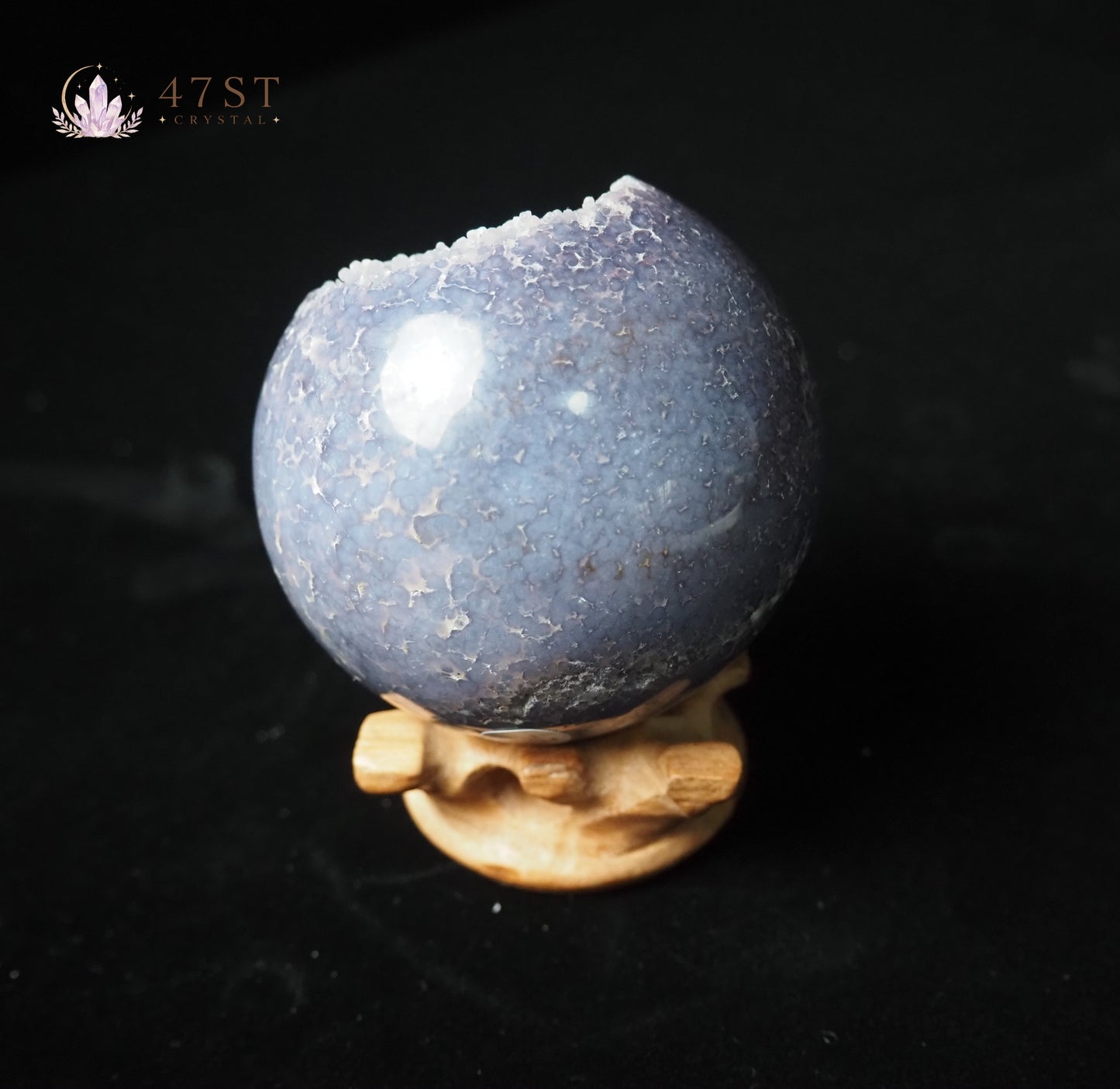 Grape Agate Sphere