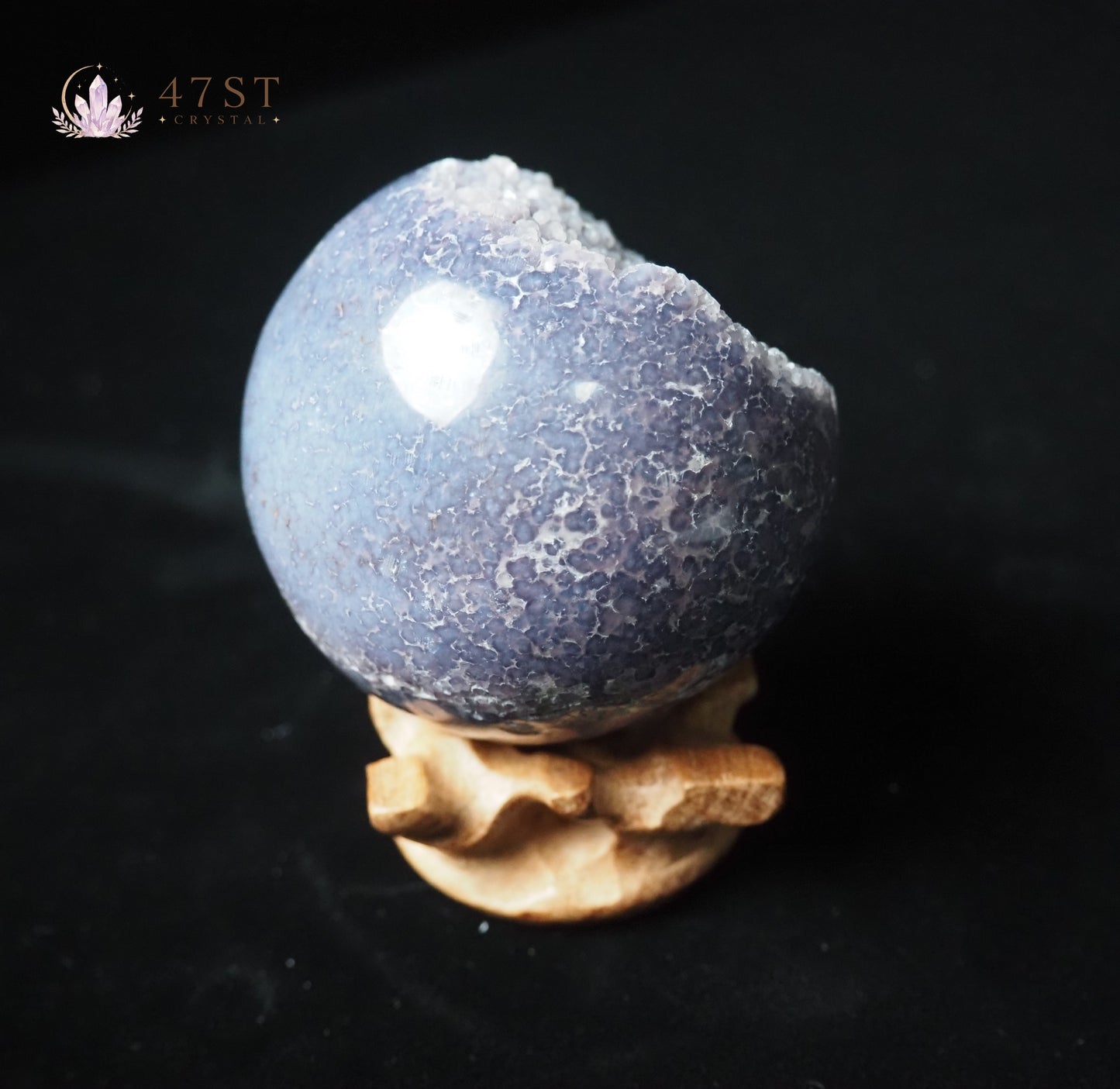 Grape Agate Sphere