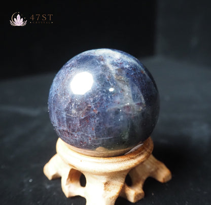 Lepidolite Sphere