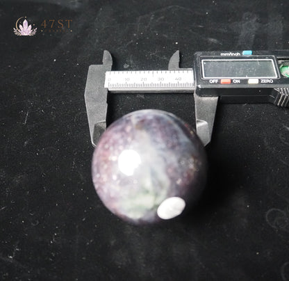 Lepidolite Sphere