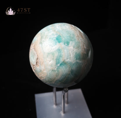Hemimorphite Sphere
