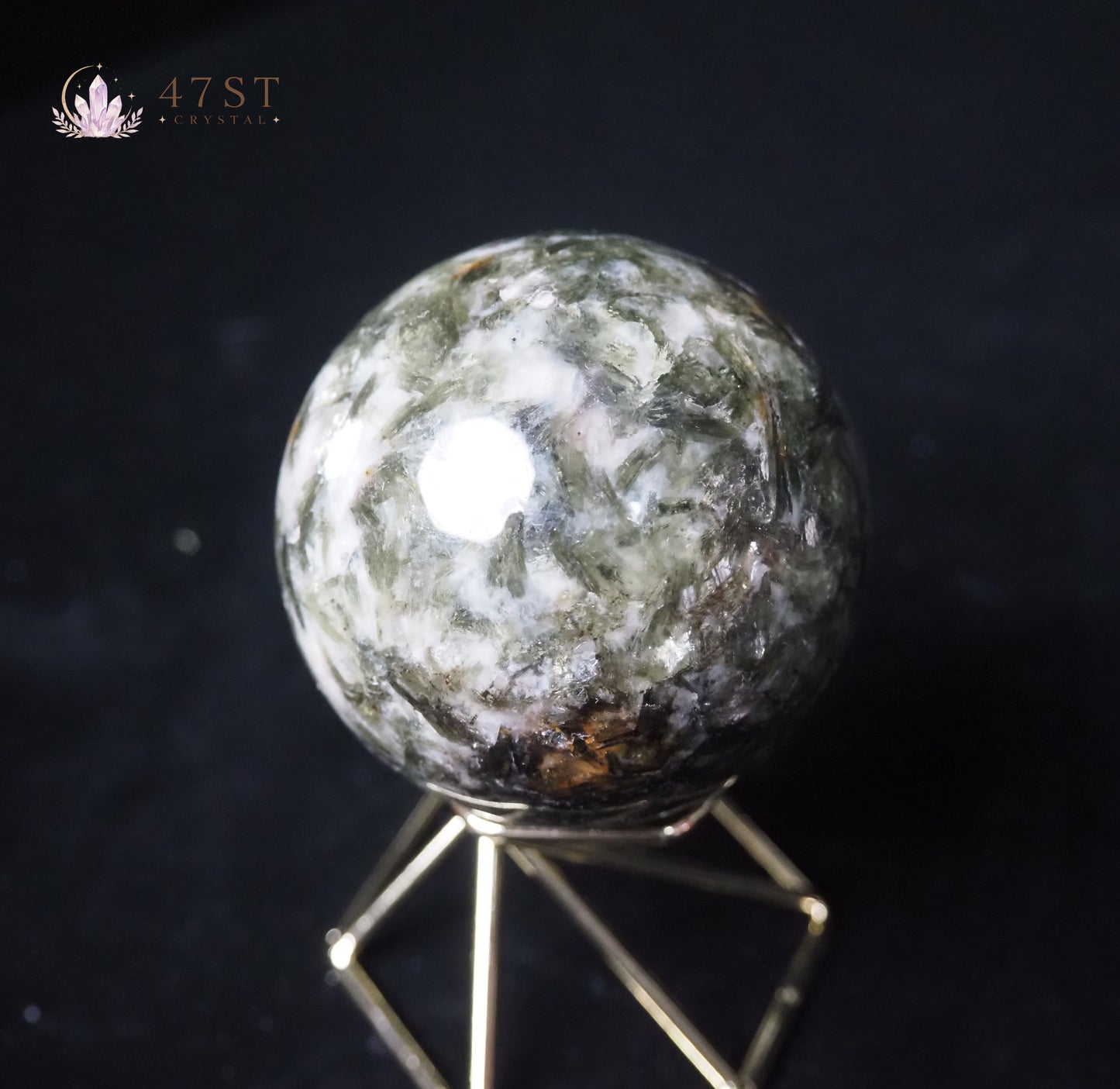Larvikite Sphere