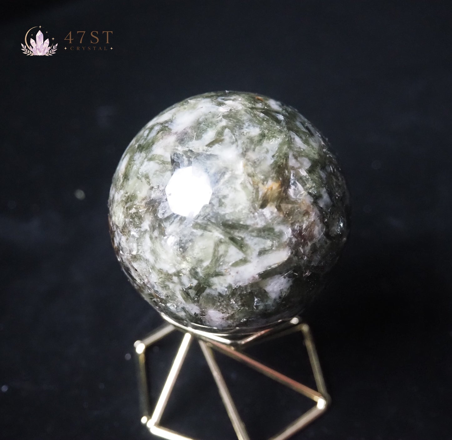 Larvikite Sphere