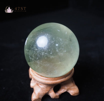 Apple Fluorite Sphere