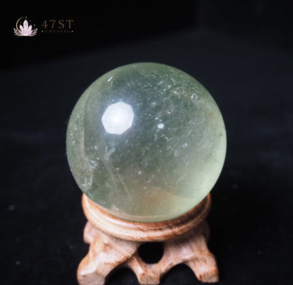 Apple Fluorite Sphere