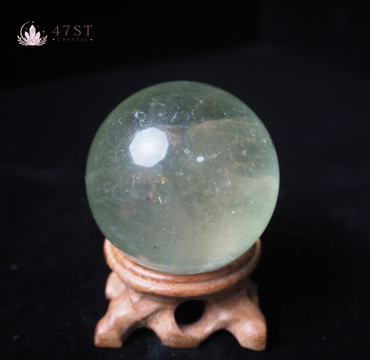 Apple Fluorite Sphere