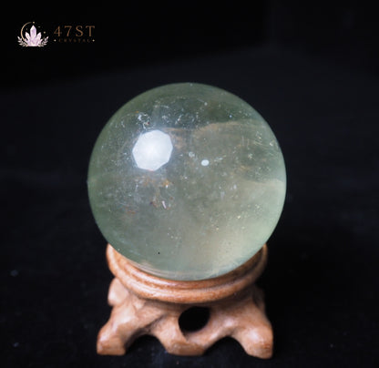 Apple Fluorite Sphere