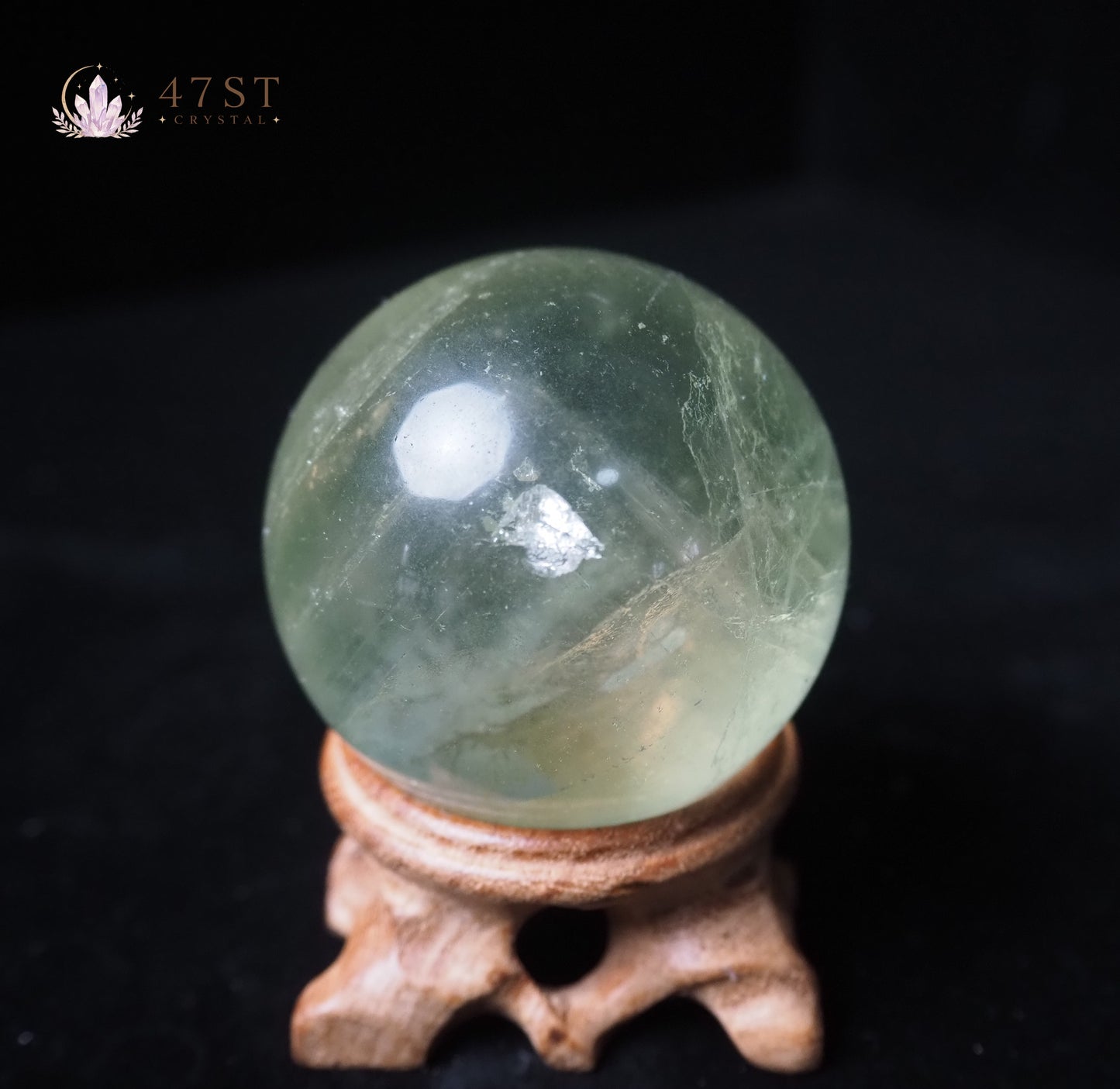 Apple Fluorite Sphere