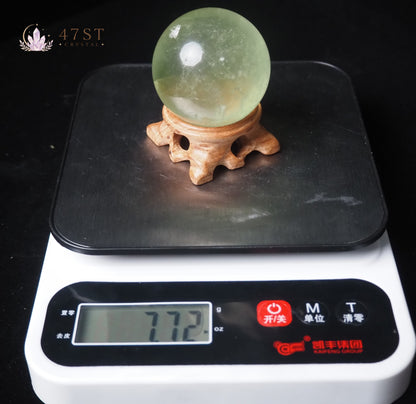 Apple Fluorite Sphere