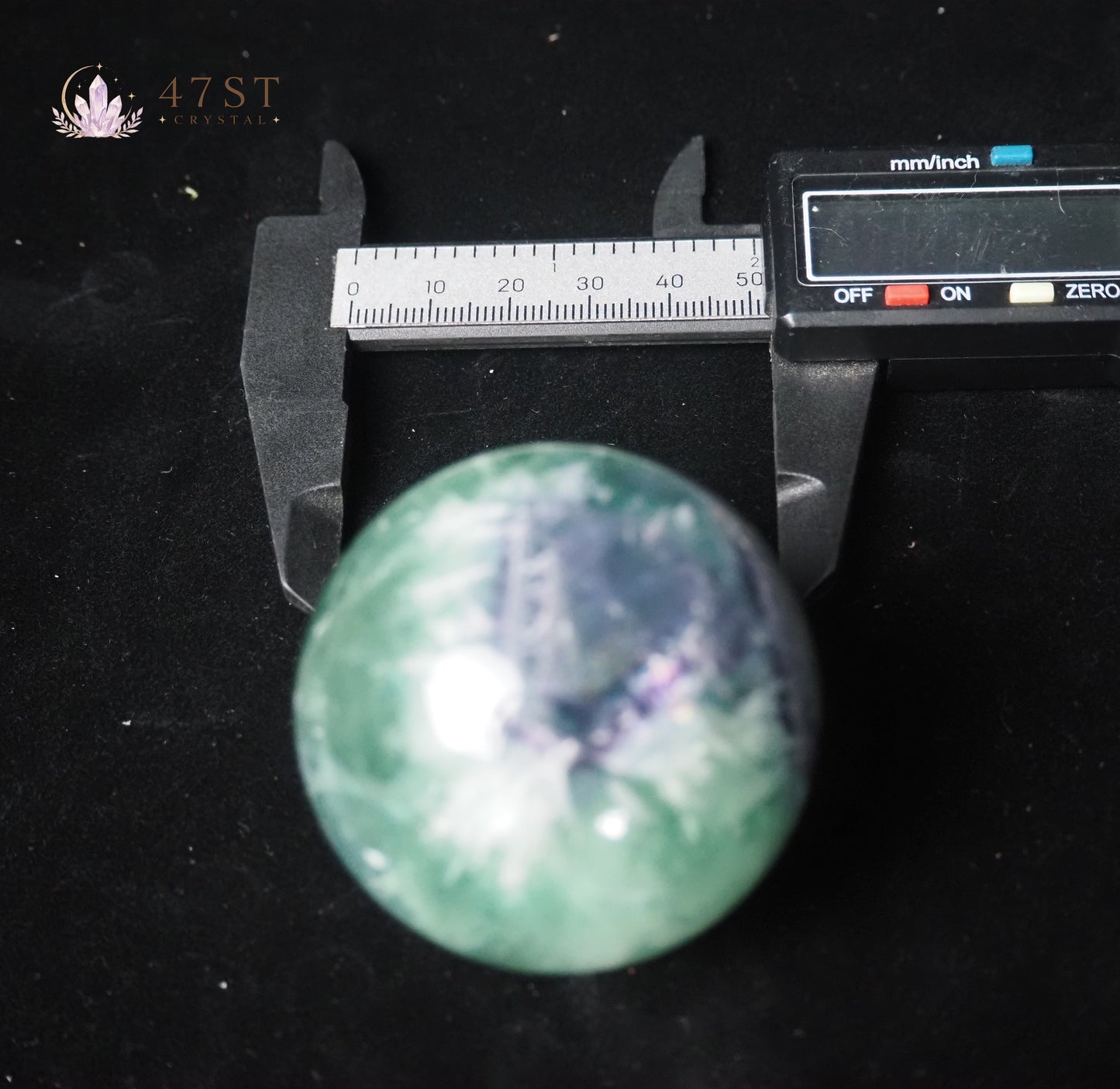 Feather Fluorite Sphere