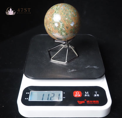 Rainforest Jasper Sphere