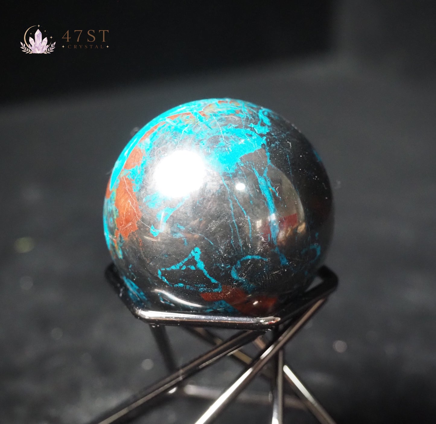 Chrysocolla Sphere