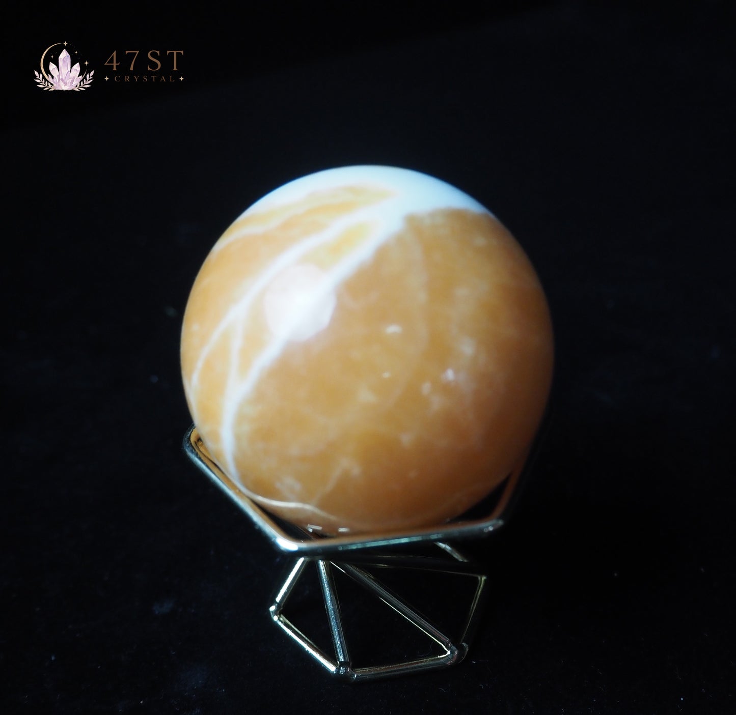 Yellow Calcite Sphere