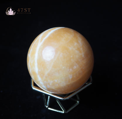 Yellow Calcite Sphere