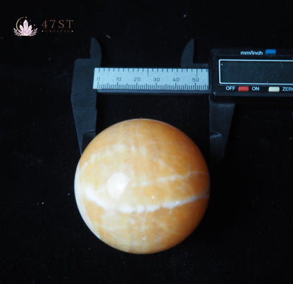 Yellow Calcite Sphere