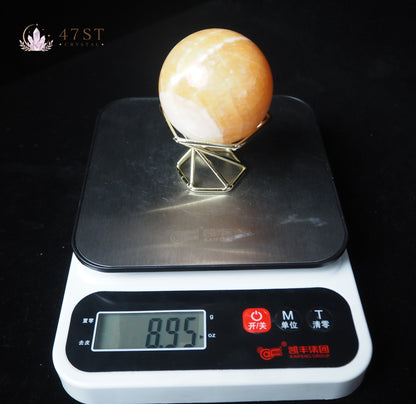 Yellow Calcite Sphere