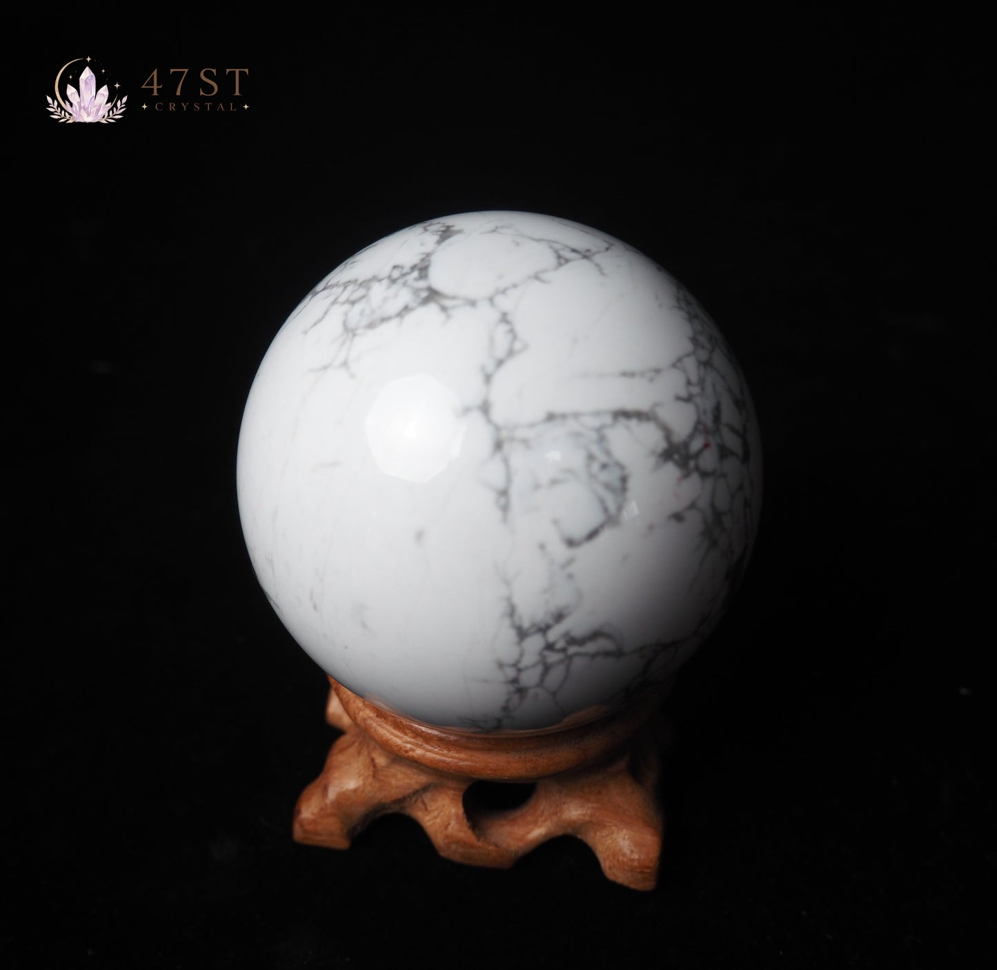 Howlite Sphere